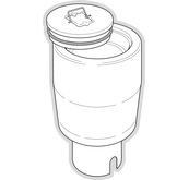 Couvercle d'isolation de compteur d'eau, boîte pour isolation de
