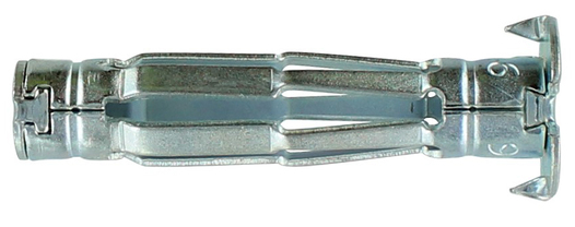 50 chevilles métal pour matériaux creux Molly M4x46mm