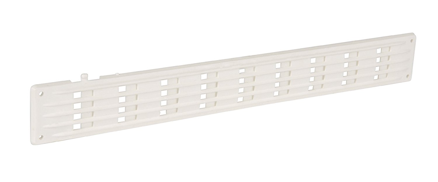 WOLFPACK Grille De Ventilation à Visser 20x20 Blanc Laqué