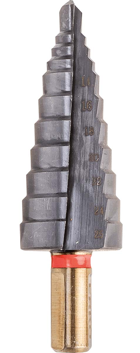 Foret Étages Biglumin 4-32mm - Perceuse Conique Pour Métal, Bois, Plastique - 15 Étages - HSS