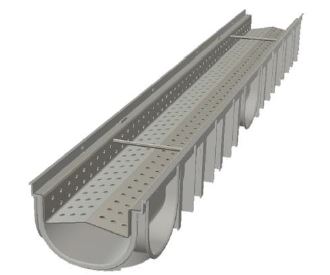 Grille Seule Pour Caniveau Série 130 First Plast