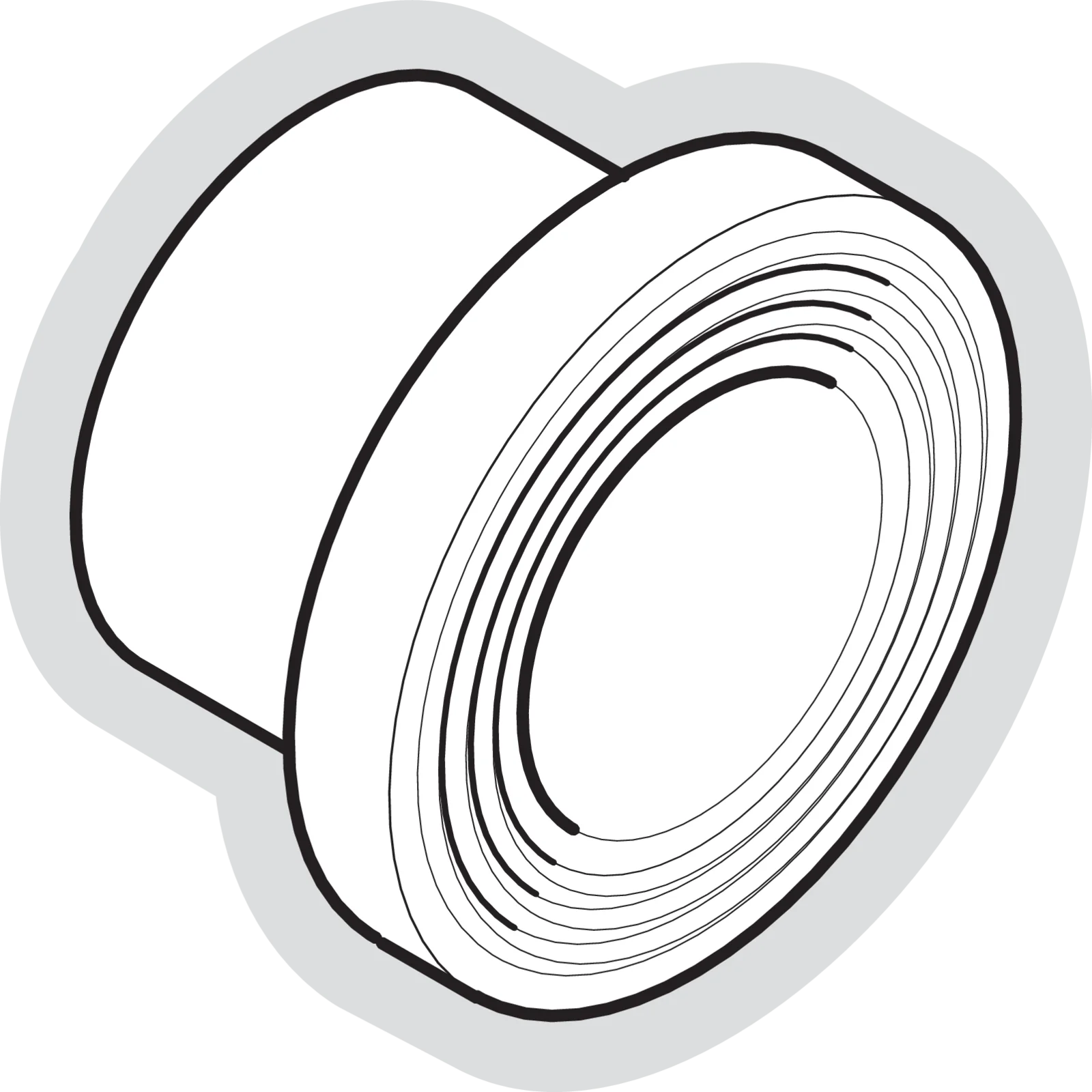 Collet strié PVC-C pour tube | PUM